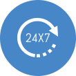 24X7 Cargo handling facilities